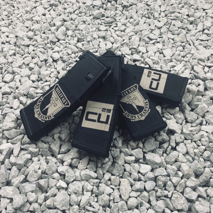 Engraved Magpul PMAG