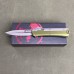 Microtech Glykon Bayonet OD Green Apocalyptic Standard and Overlay