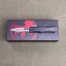 Microtech Hera II Mini Bayonet Stonewash Partial Serrated