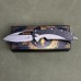 Microtech Matrix Titanium Handle Bead Blast Partial Serrated