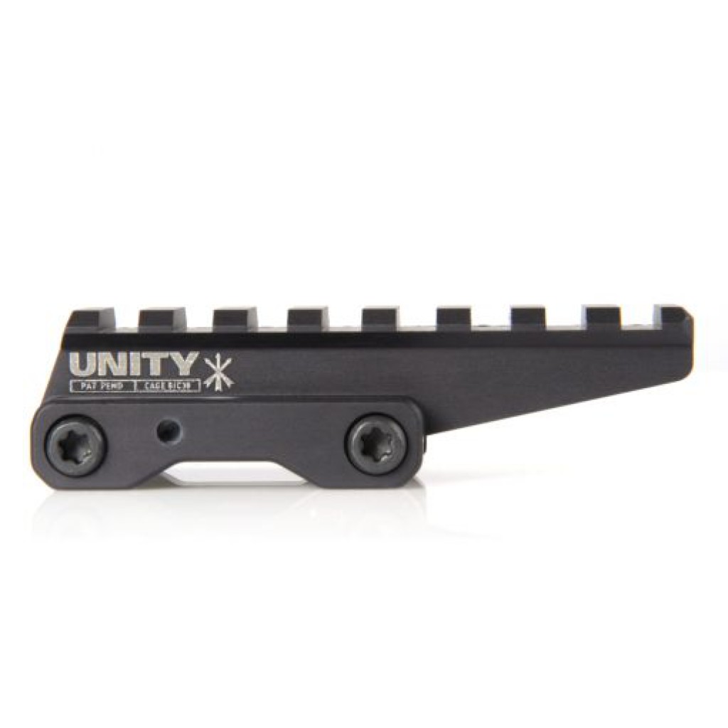 Unity Tactical FAST Optic Riser - Black - Copper Custom Armament